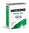 Micking Моторное масло Micking Diesel Oil PRO1 5W-40, 4 л