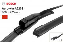 Bosch Щетки стеклоочистителя Bosch Aerotwin A620S