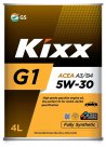 Kixx Моторное масло Kixx G1 A3/B4 5W-30, 4 л