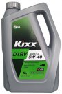 Kixx Моторное масло Kixx D1 RV 5W-40 C3, 4 л