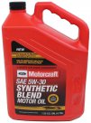Ford Моторное масло Ford Motorcraft SAE 5W30 Synthetic Blend, 4.73 л