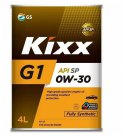 Kixx Моторное масло Kixx G1 SP 0W-30, 4 л