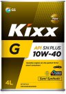 Kixx Моторное масло Kixx G SN Plus 10W-40, 4 л