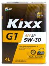 Kixx Моторное масло Kixx G1 SP 5W-30, 4 л
